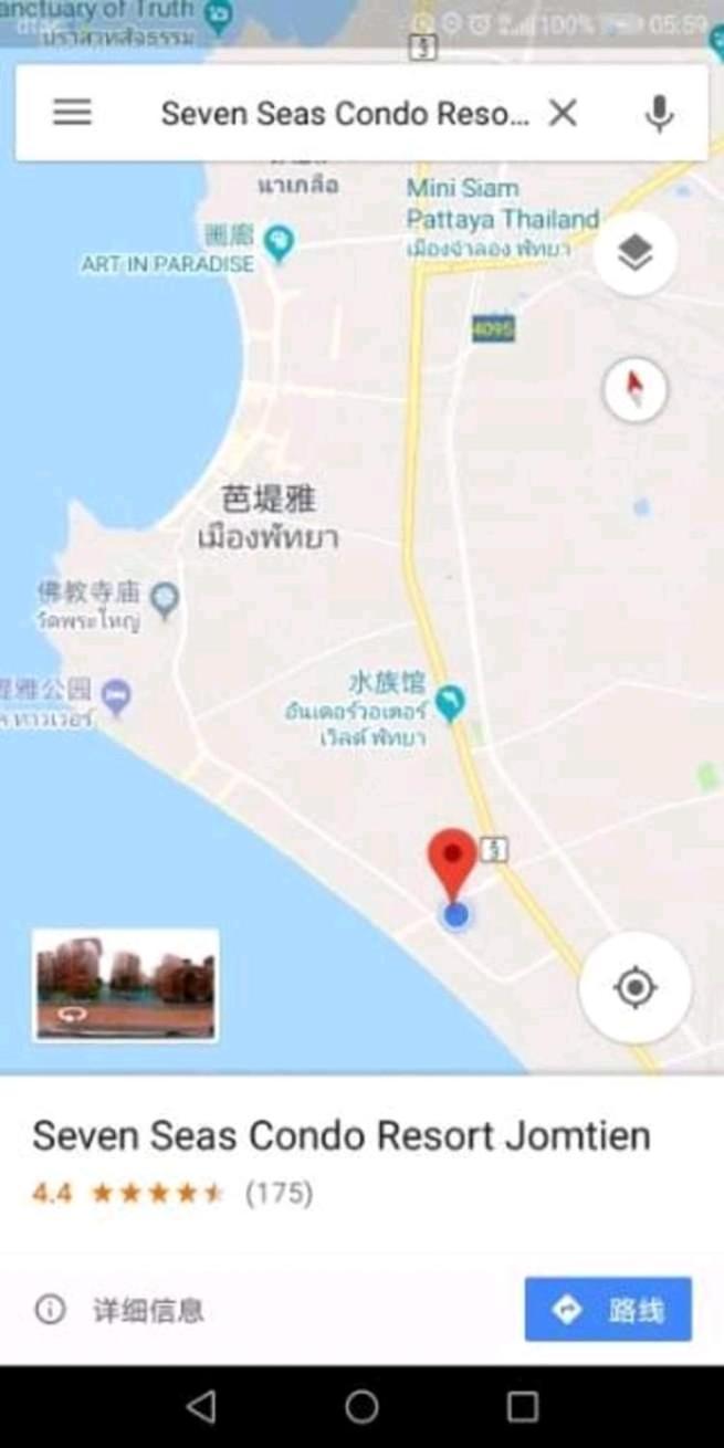 Seven Seas Condo G619/E519 Jomtien Beach Buitenkant foto