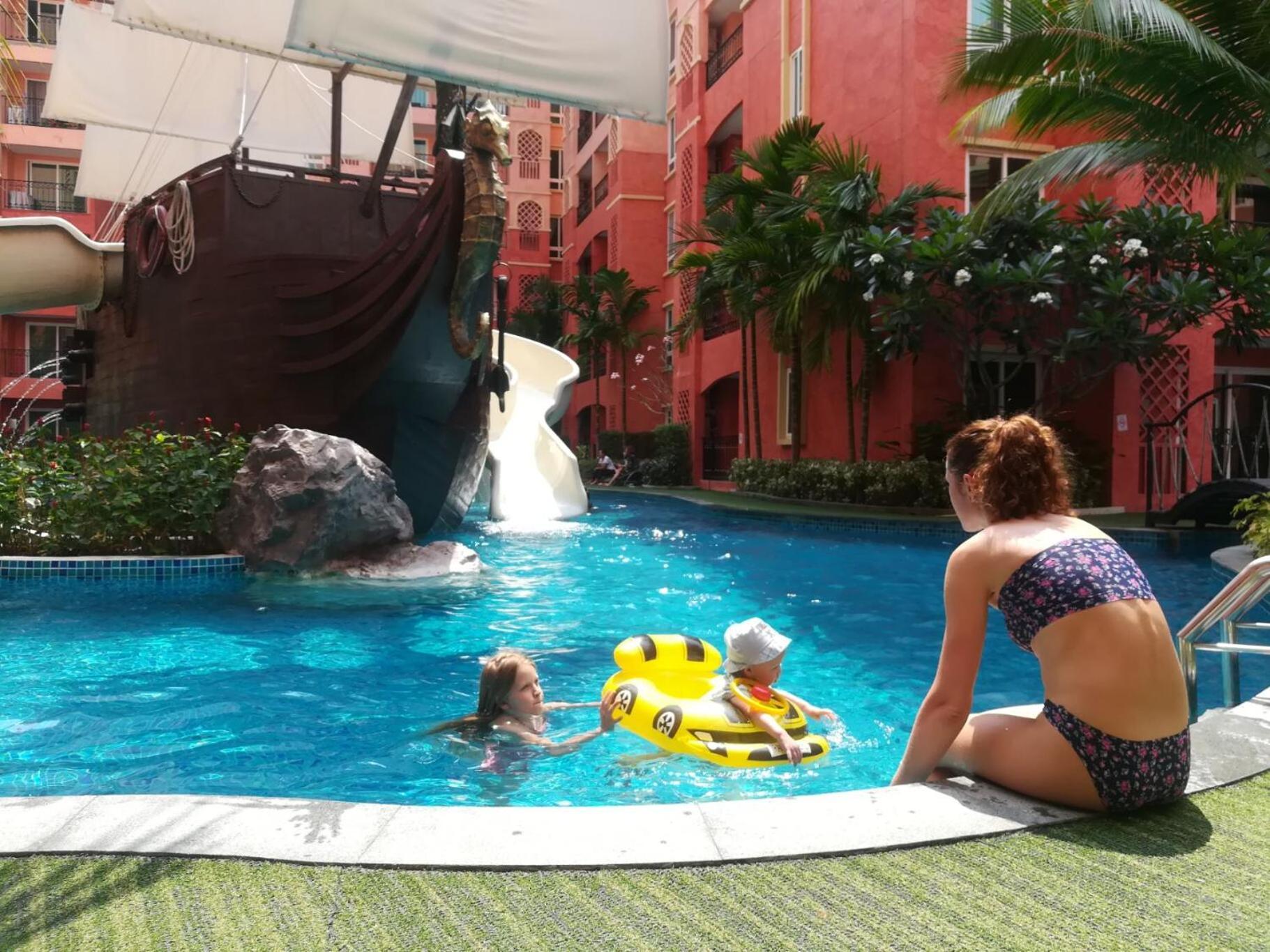 Seven Seas Condo G619/E519 Jomtien Beach Buitenkant foto